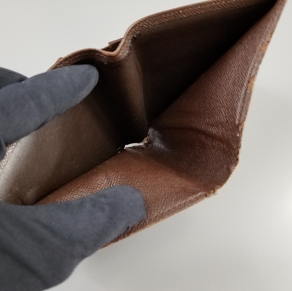 LOUIS VUITTON Multiple Men's Wallet Damier ebene Print/Spain - Picture 3 of 16